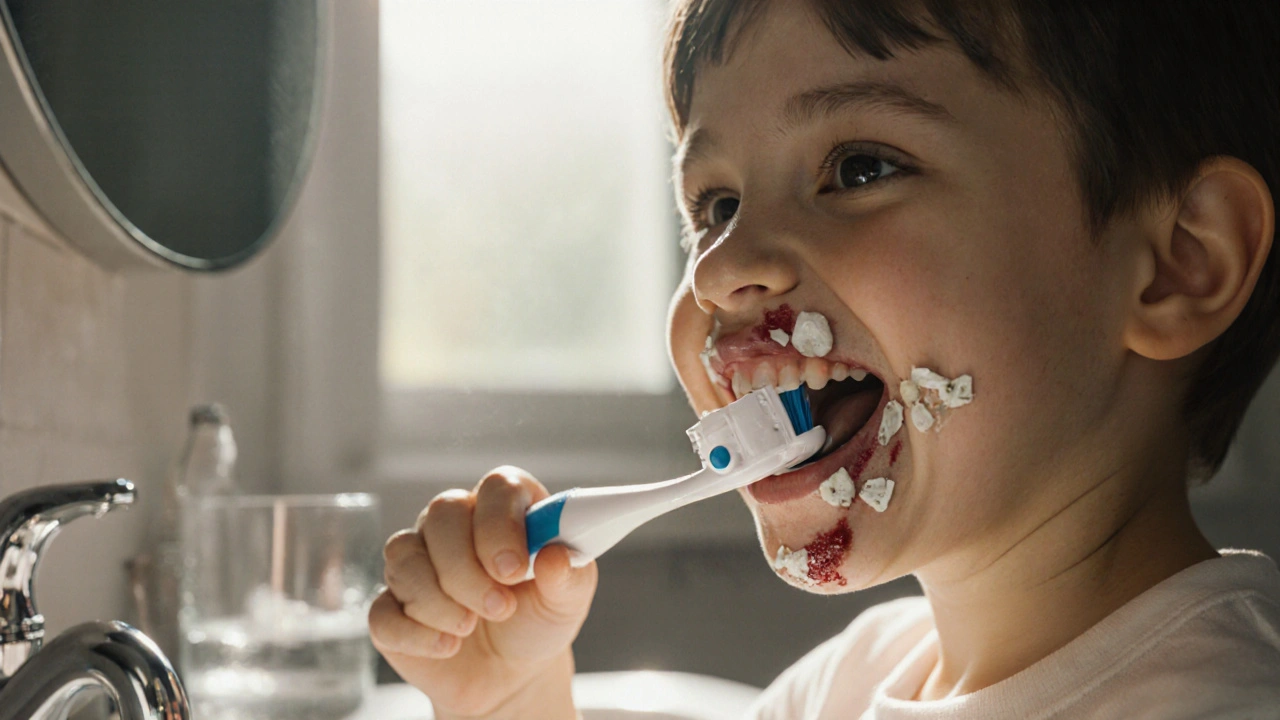 Jak vzniká paradentóza u dětí a co s tím dělat