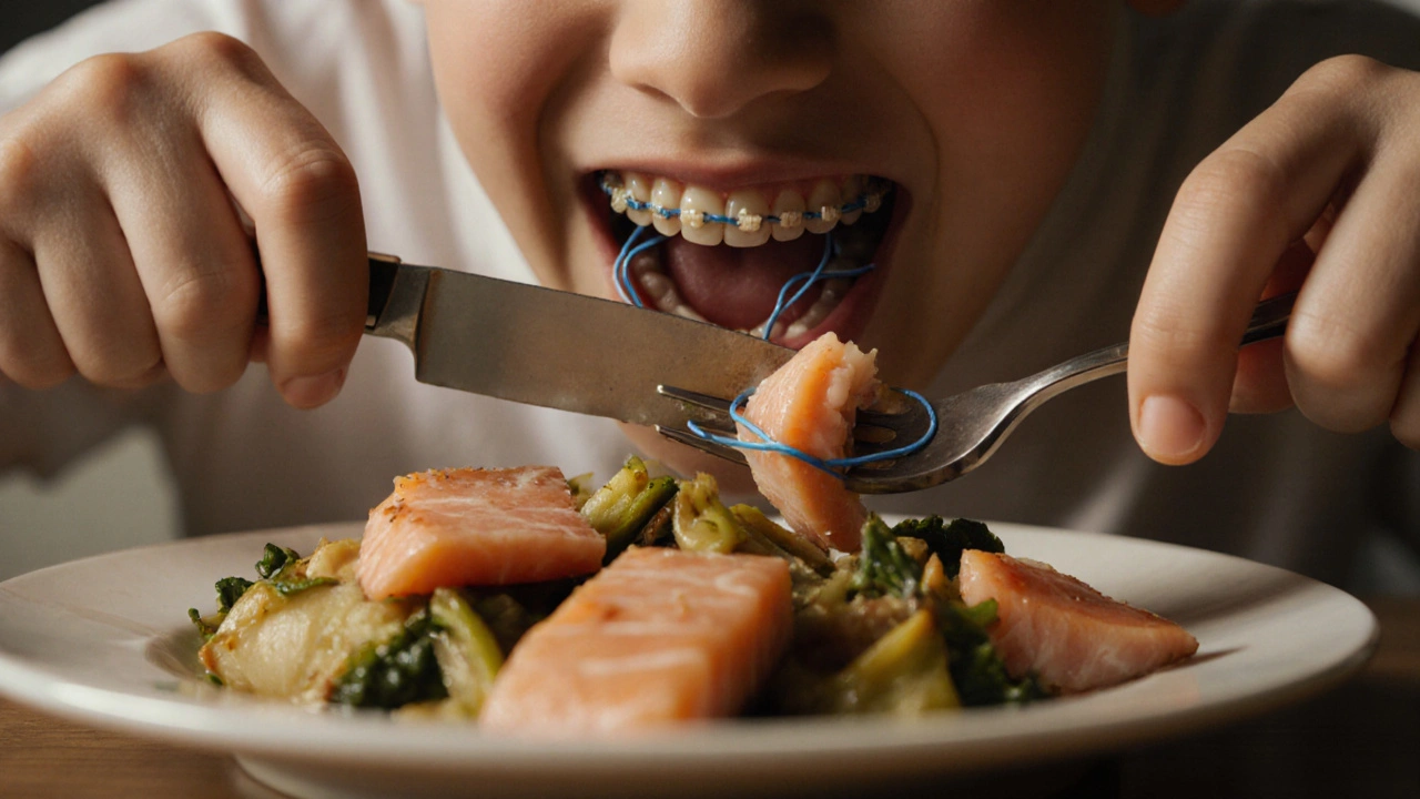 Jak zvládnout jídlo s gumičkami na rovnátka: praktické rady pro každodenní život