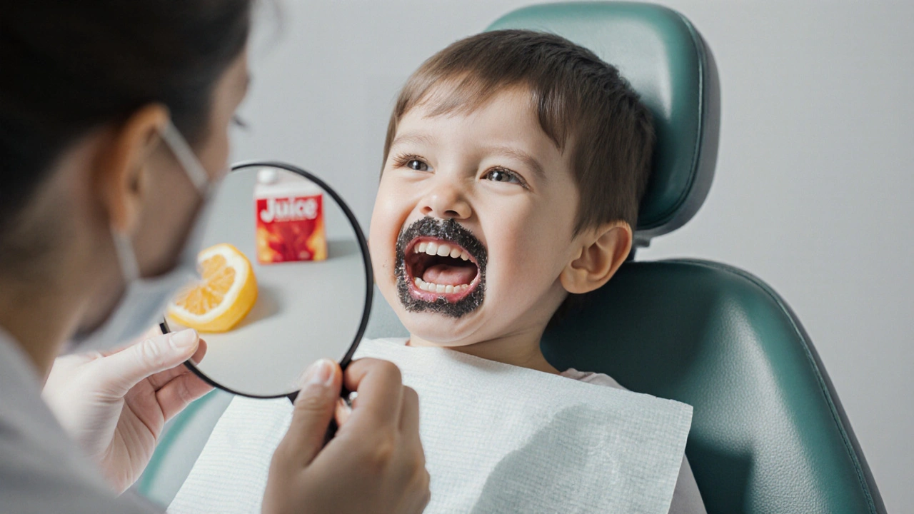 Zubní kámen u dětí: Co může říct o jejich stravovacích návycích?