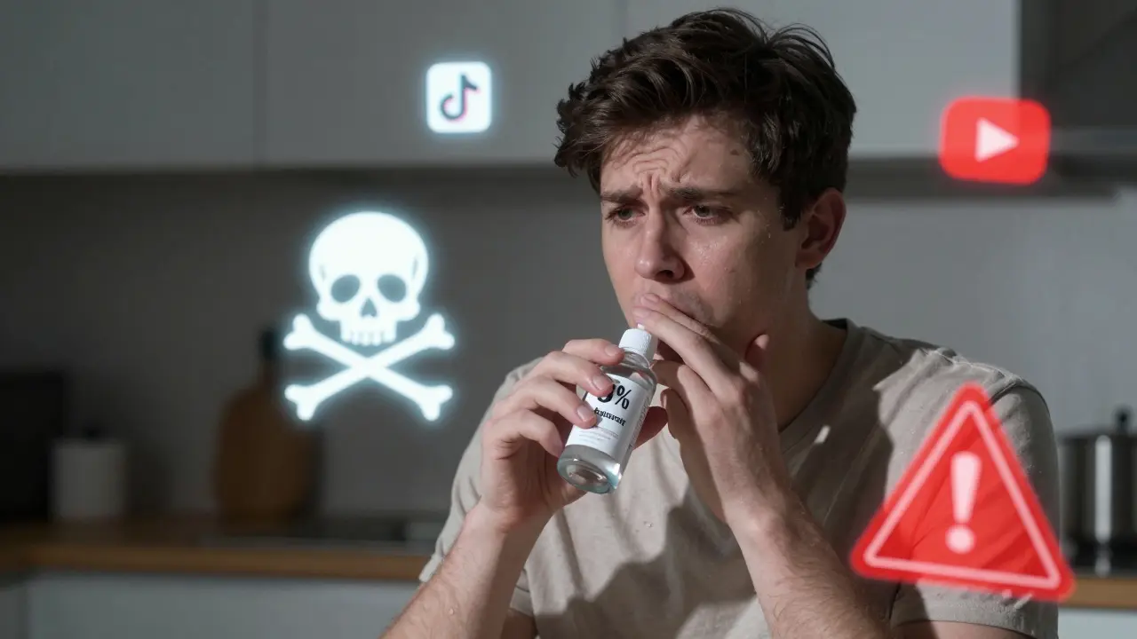 Co se stane, když vypijete peroxid vodíku? Nebezpečí domácích zubních bělících metod