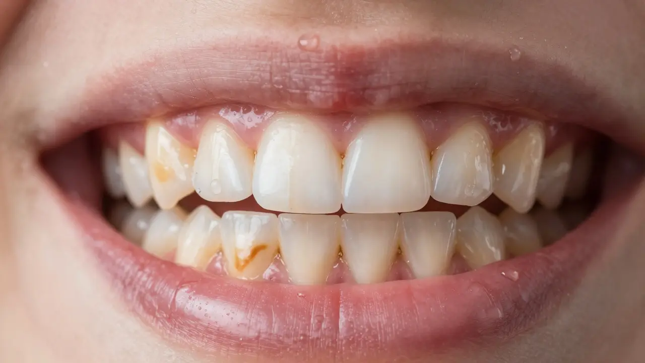 Co zabarvuje zuby? Nejčastější příčiny žloutnutí a jak jim předcházet