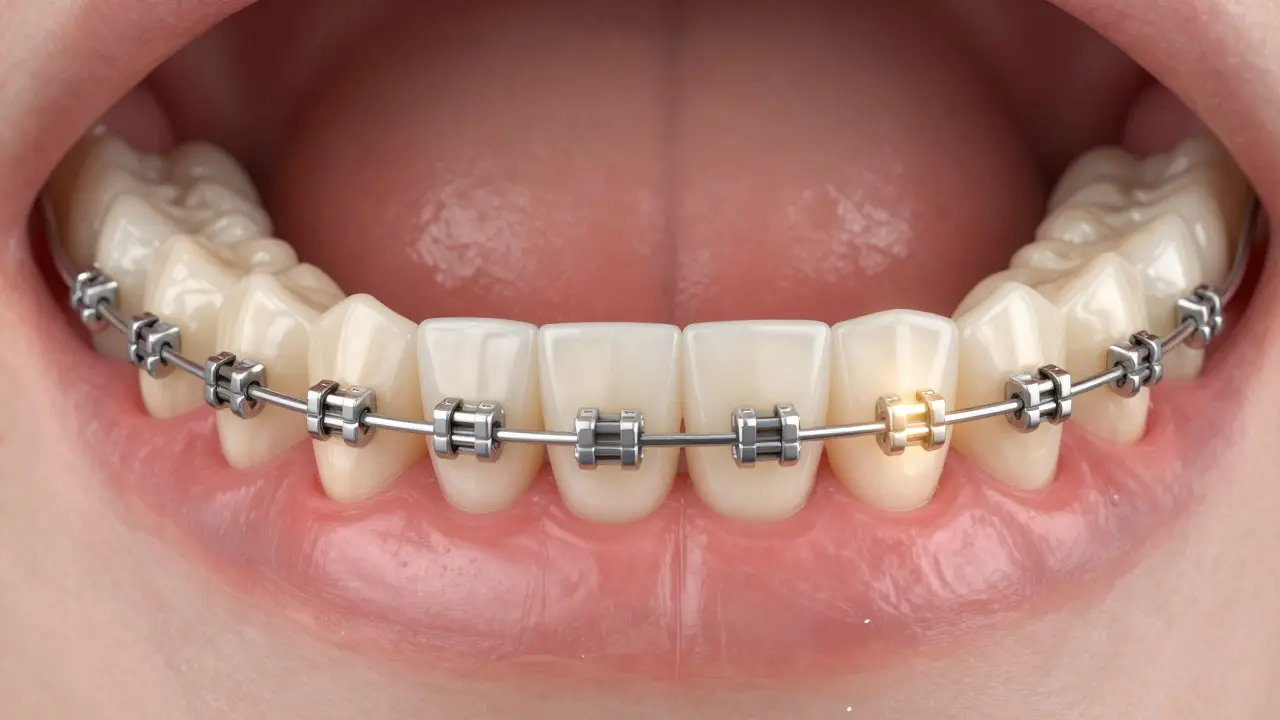 Co je patrový oblouk a jak funguje u fixních rovnátek?