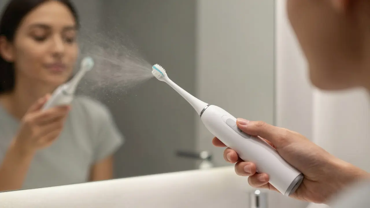 Ultrasonický čistič zubů: Krok za krokem návod